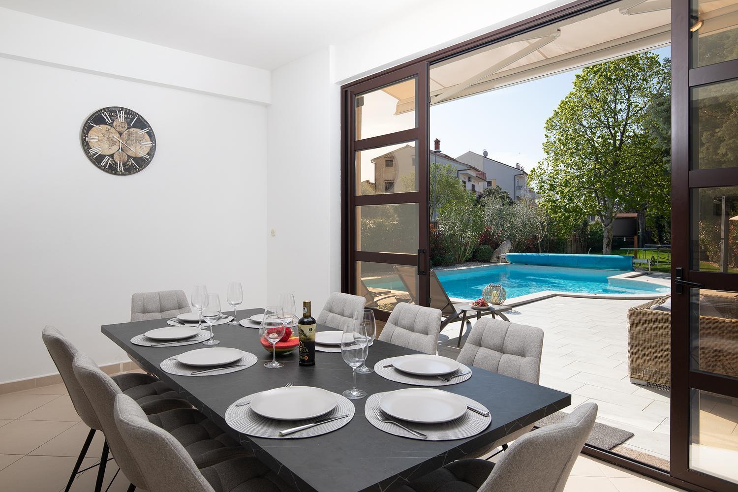 Villa Andrija Family Dream With Heated Pool At The Sea With Beautiful Garden, Outside Cinema And Kids Playground Fažana Екстериор снимка